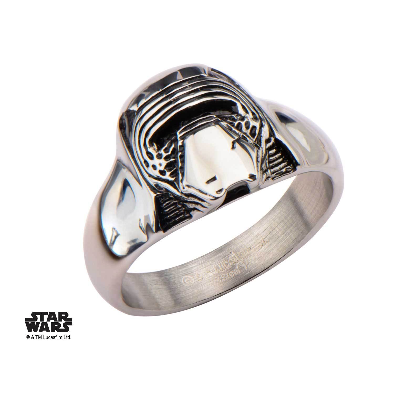 Star Wars Episode 7 Lead Villain Kylo Ren 3D Ring - Jewelry Brands Shop