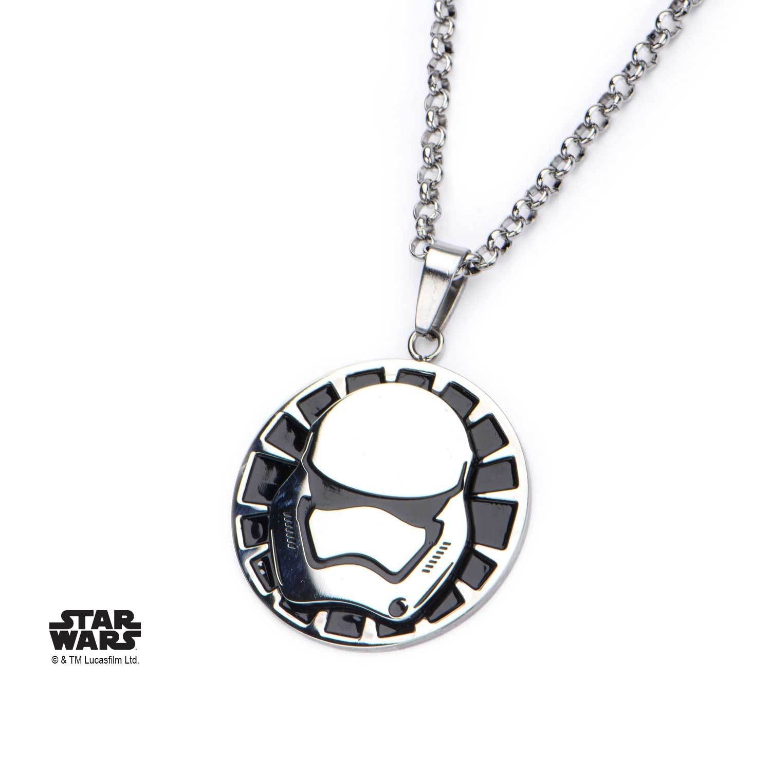 Star Wars Episode 7 Stormtrooper Pendant Necklace - Jewelry Brands Shop