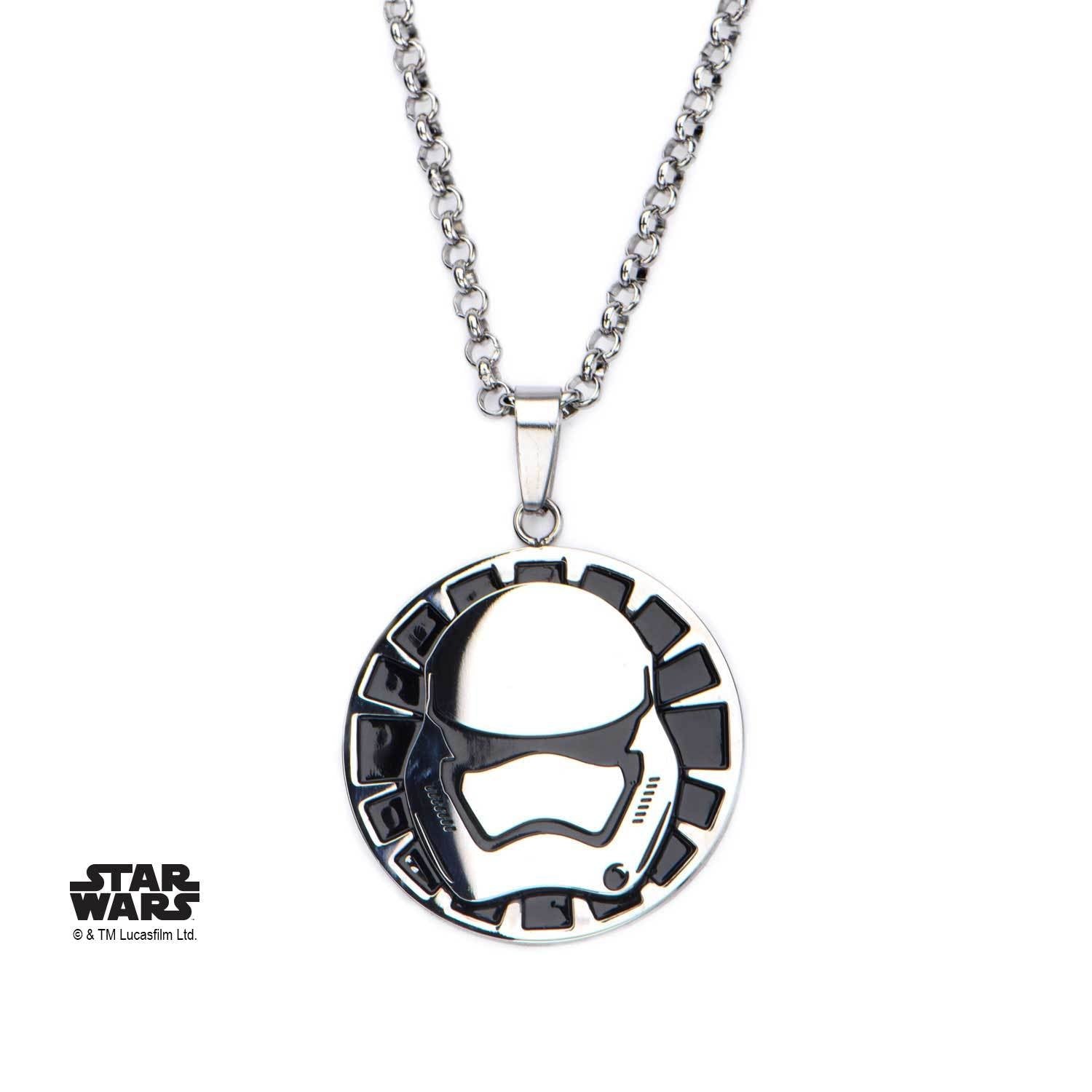 Star Wars Episode 7 Stormtrooper Pendant Necklace - Jewelry Brands Shop