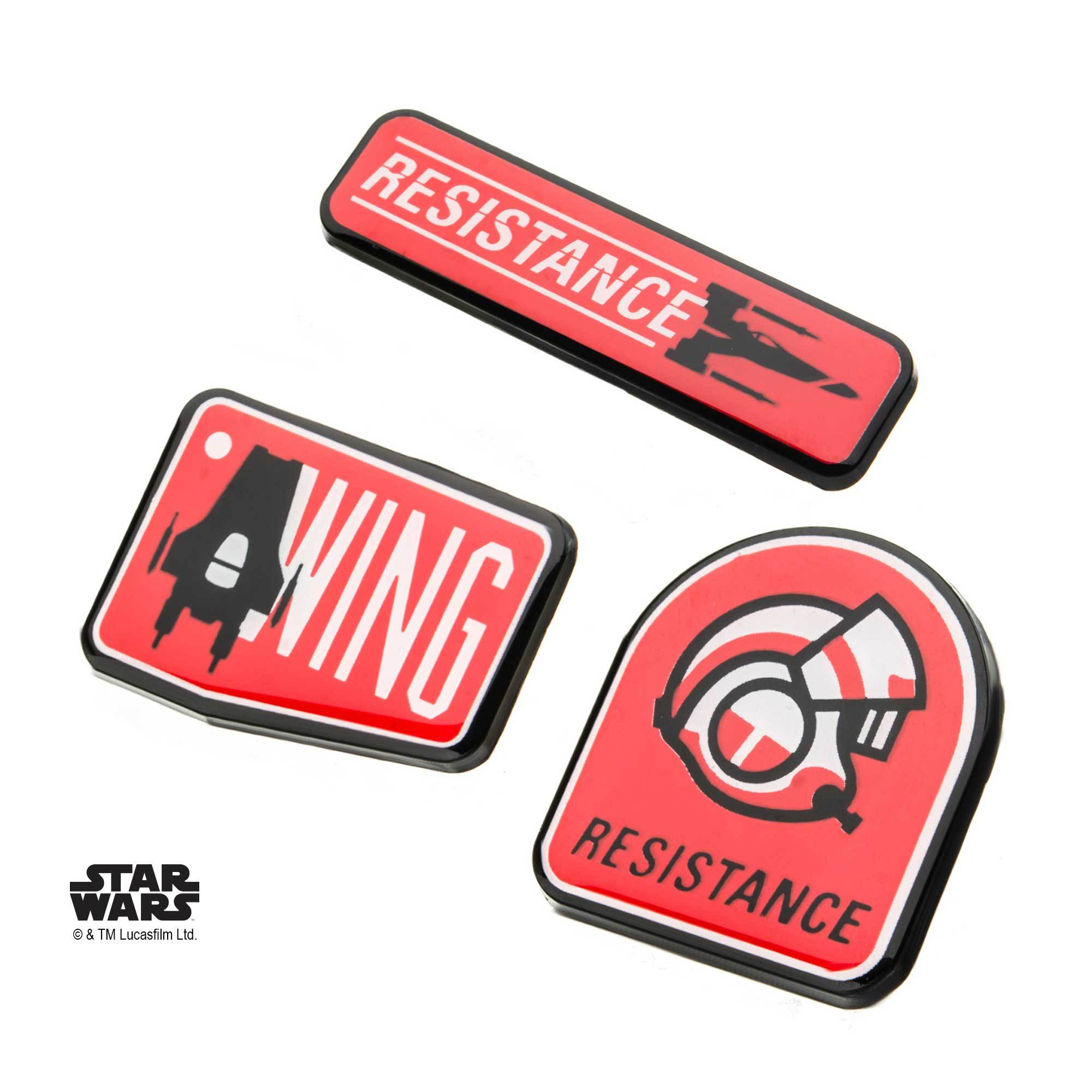 Star Wars Episode 8 Enamel Lapel Pin Set (3pcs) - Jewelry Brands Shop