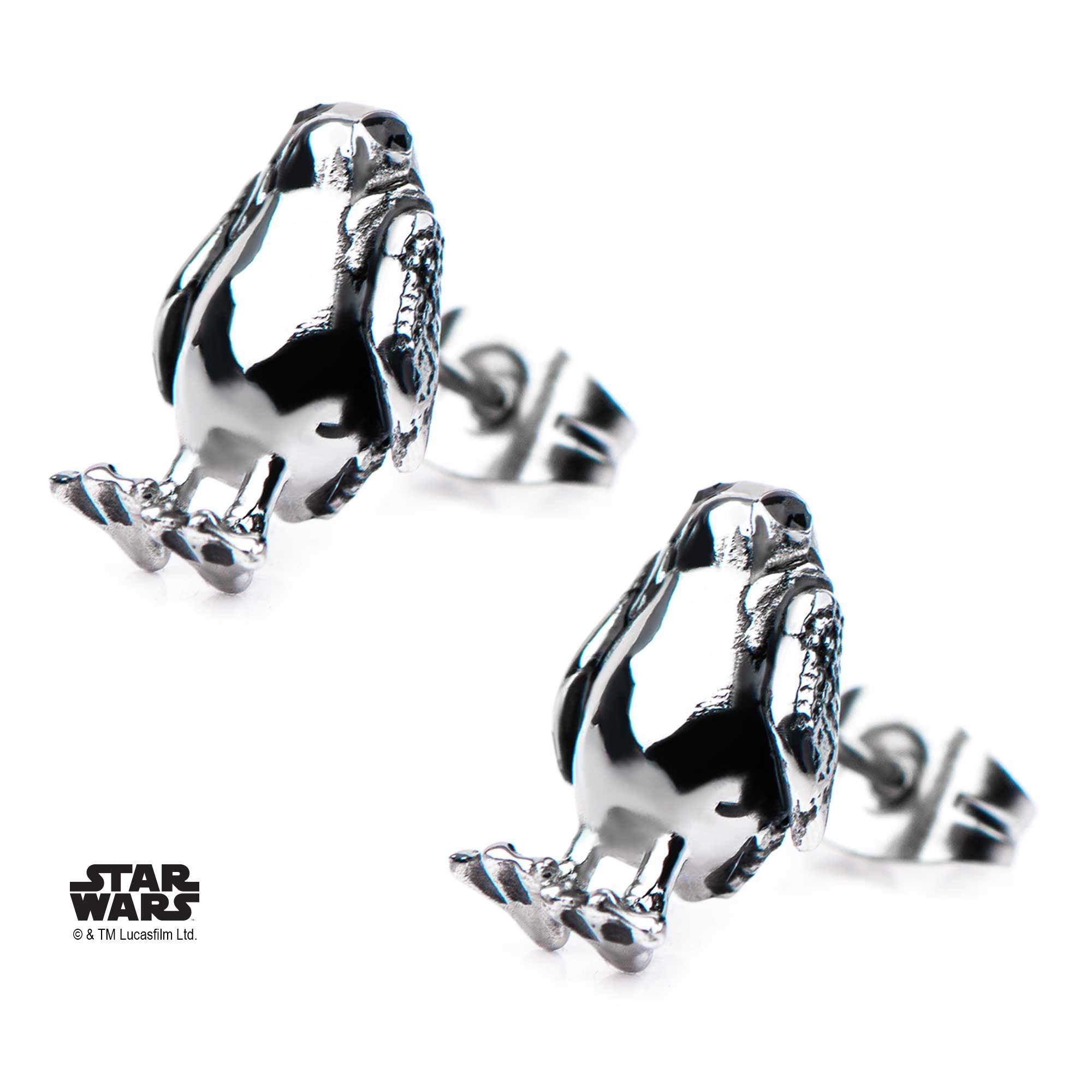 Star Wars Episode 8 Porg 3D Stud Earrings - Jewelry Brands Shop