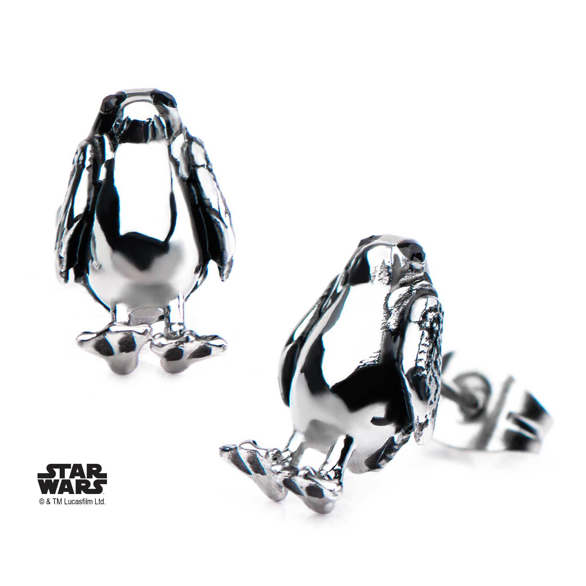 Star Wars Episode 8 Porg 3D Stud Earrings - Jewelry Brands Shop