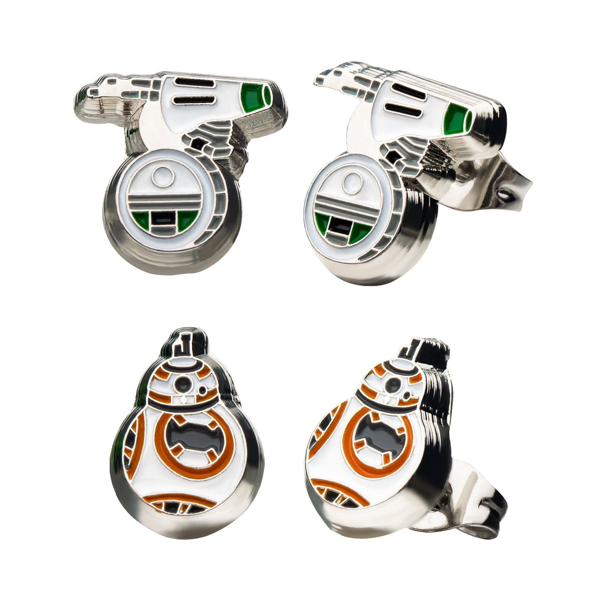 Star Wars Episode 9 D-O & BB-8 Earrings Set