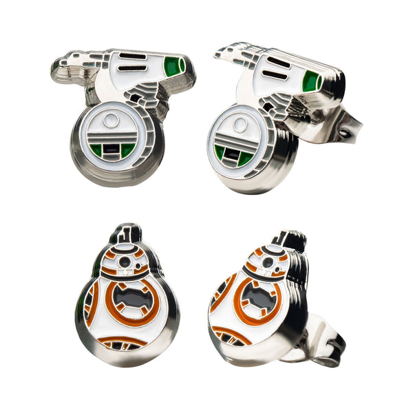 Star Wars Episode 9 D-O & BB-8 Earrings Set