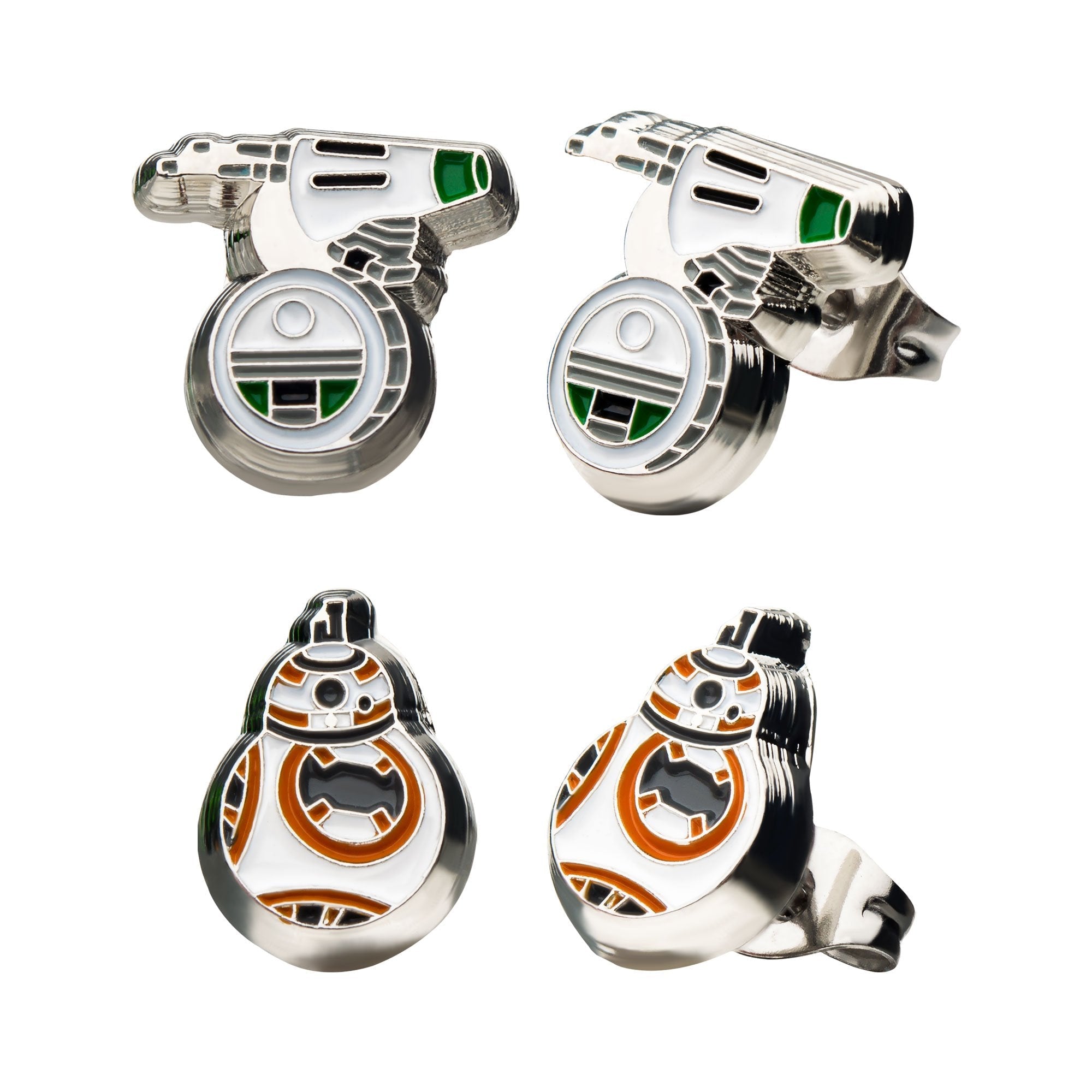 Star Wars Episode 9 D - O & BB - 8 Earrings Set - Jewelry Brands Shop