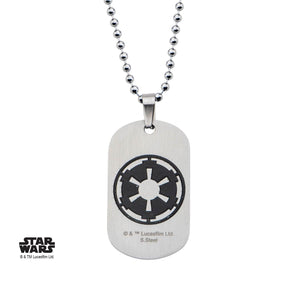 Star Wars Graphic Stormtrooper Kids' Dog Tag Pendant Necklace - Jewelry Brands Shop