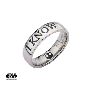 Star Wars "I KNOW" Ring