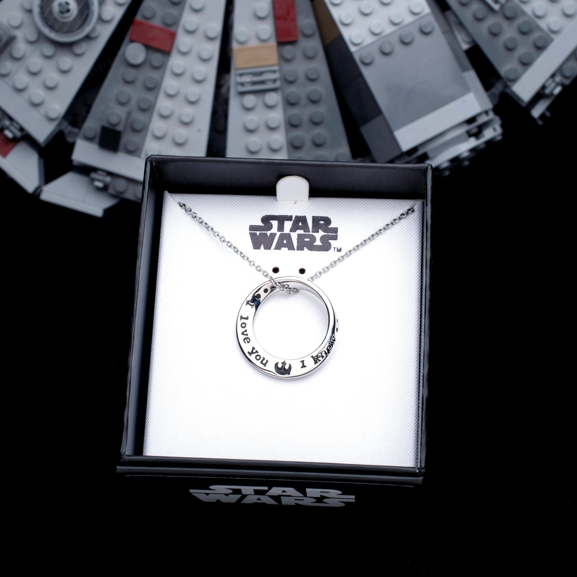 Star Wars "I love you. I know." Mobius Necklace - Jewelry Brands Shop