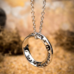 Star Wars "I love you. I know." Mobius Necklace - Jewelry Brands Shop