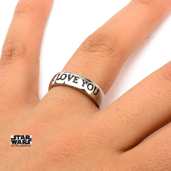 Star Wars ""I LOVE YOU"" Ring