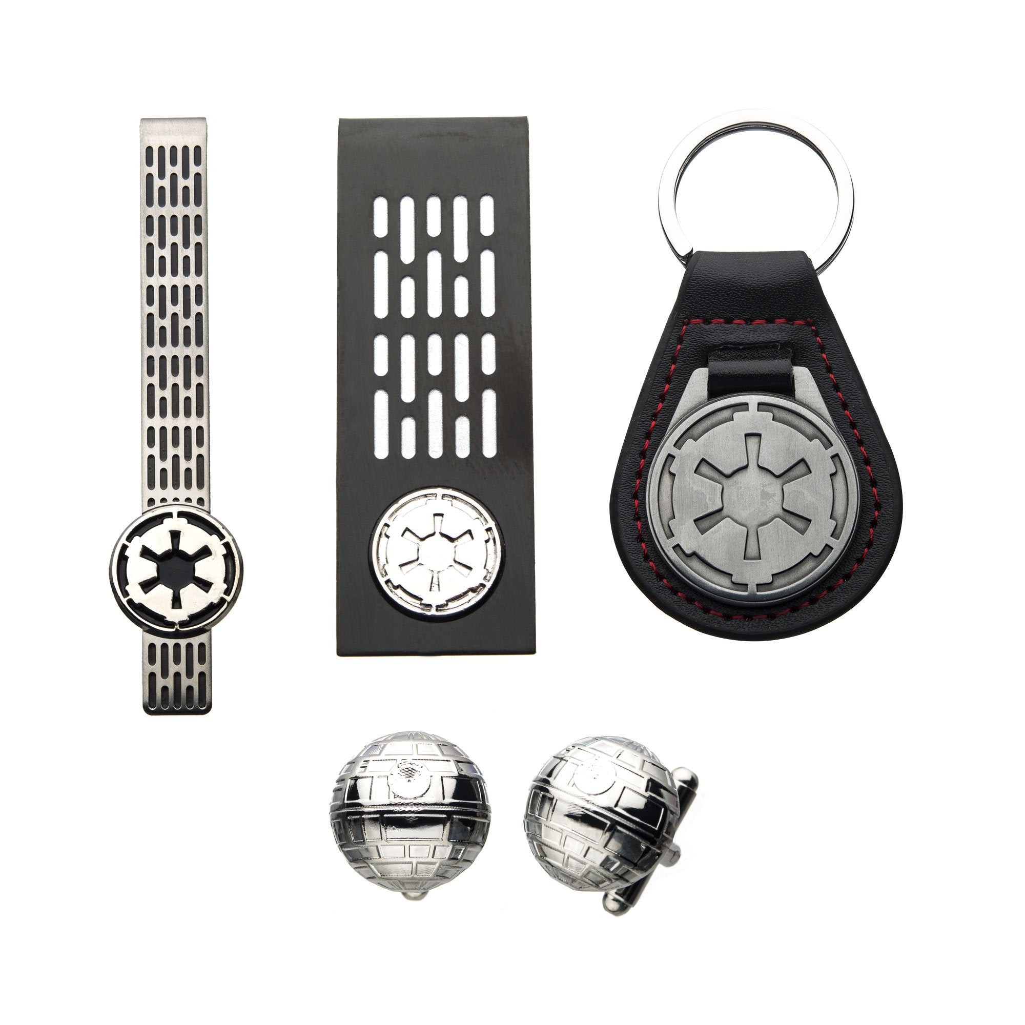 KJSYJBG Cosplay Jewelry Metal Sta War Tie Clips Gifts For