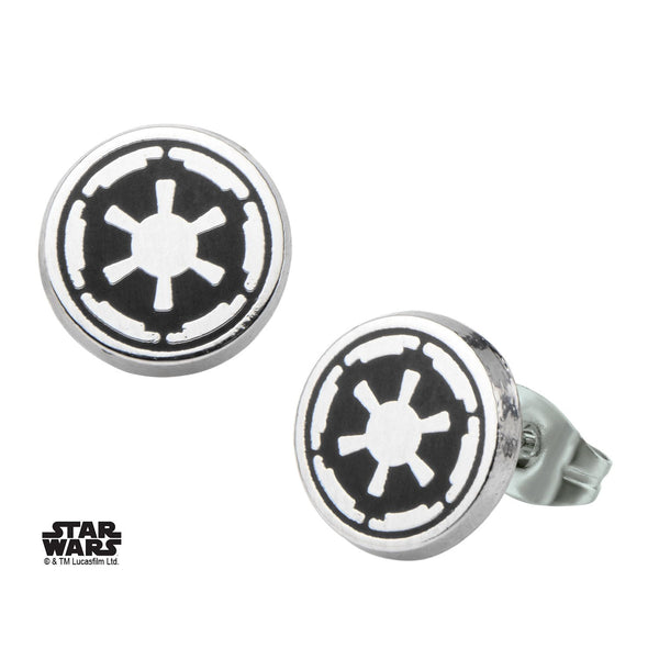 Star Wars Imperial Symbol Stud Earrings