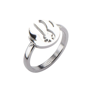 Star Wars Jedi Symbol Cut Out Petite Ring - Jewelry Brands Shop