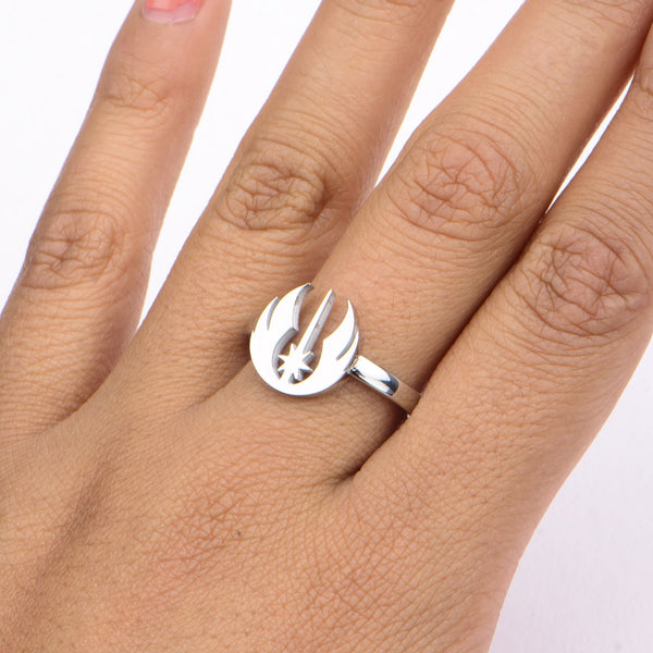Star Wars Jedi Symbol Cut Out Petite Ring