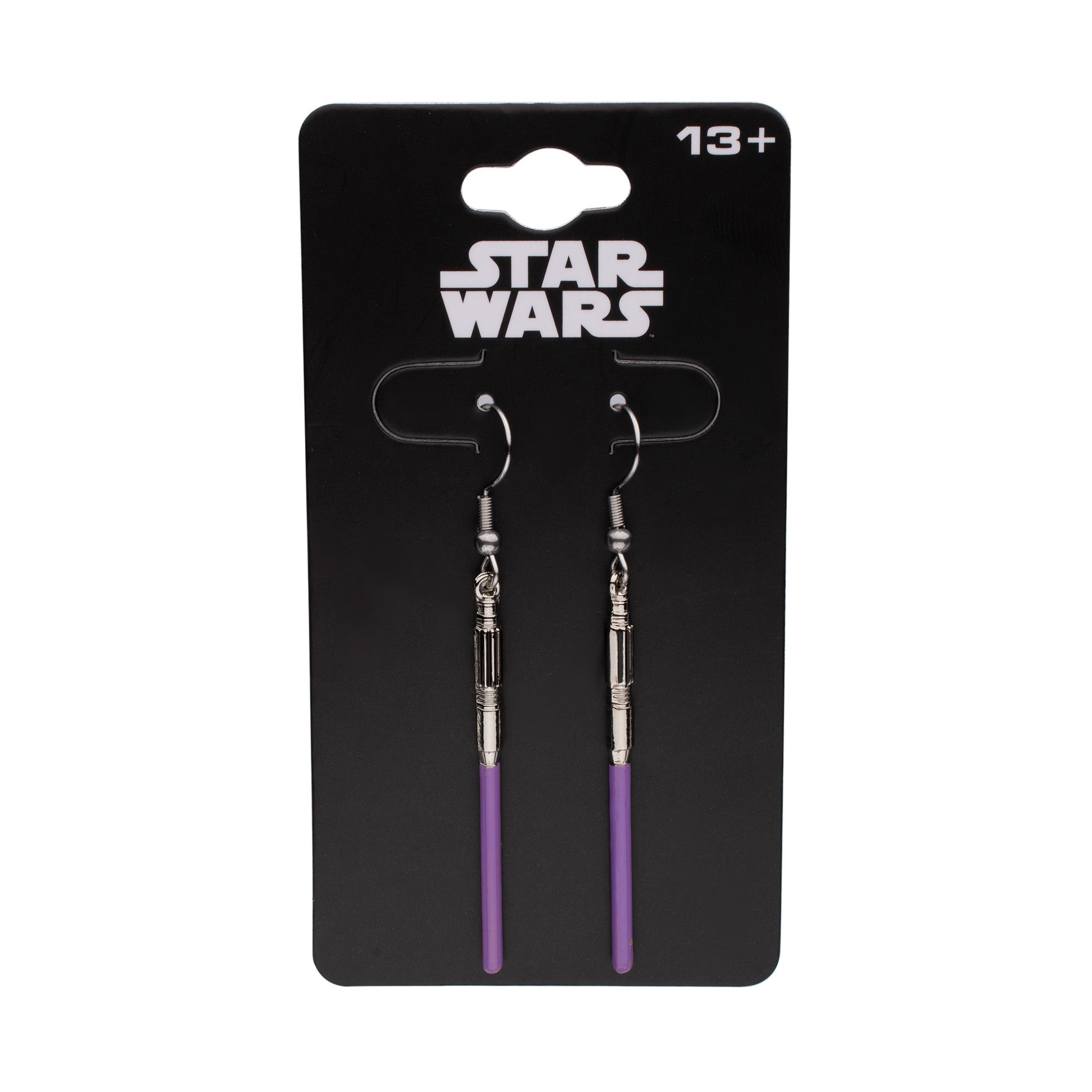 Star Wars Mace Windu Lightsaber Drop Earrings - Jewelry Brands Shop