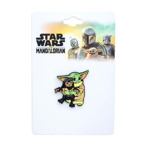 Star Wars Mandalorian 3 Grogu Hug Babu Frik Pin - Jewelry Brands Shop