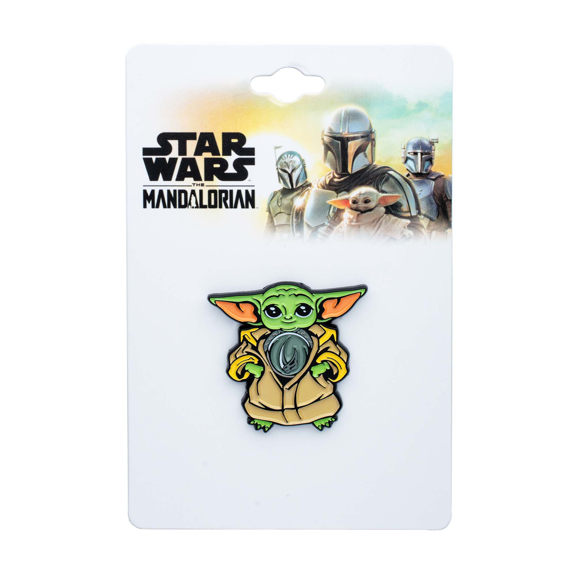 Star Wars Mandalorian 3 Grogu Mudhorn Armor Pin - Jewelry Brands Shop