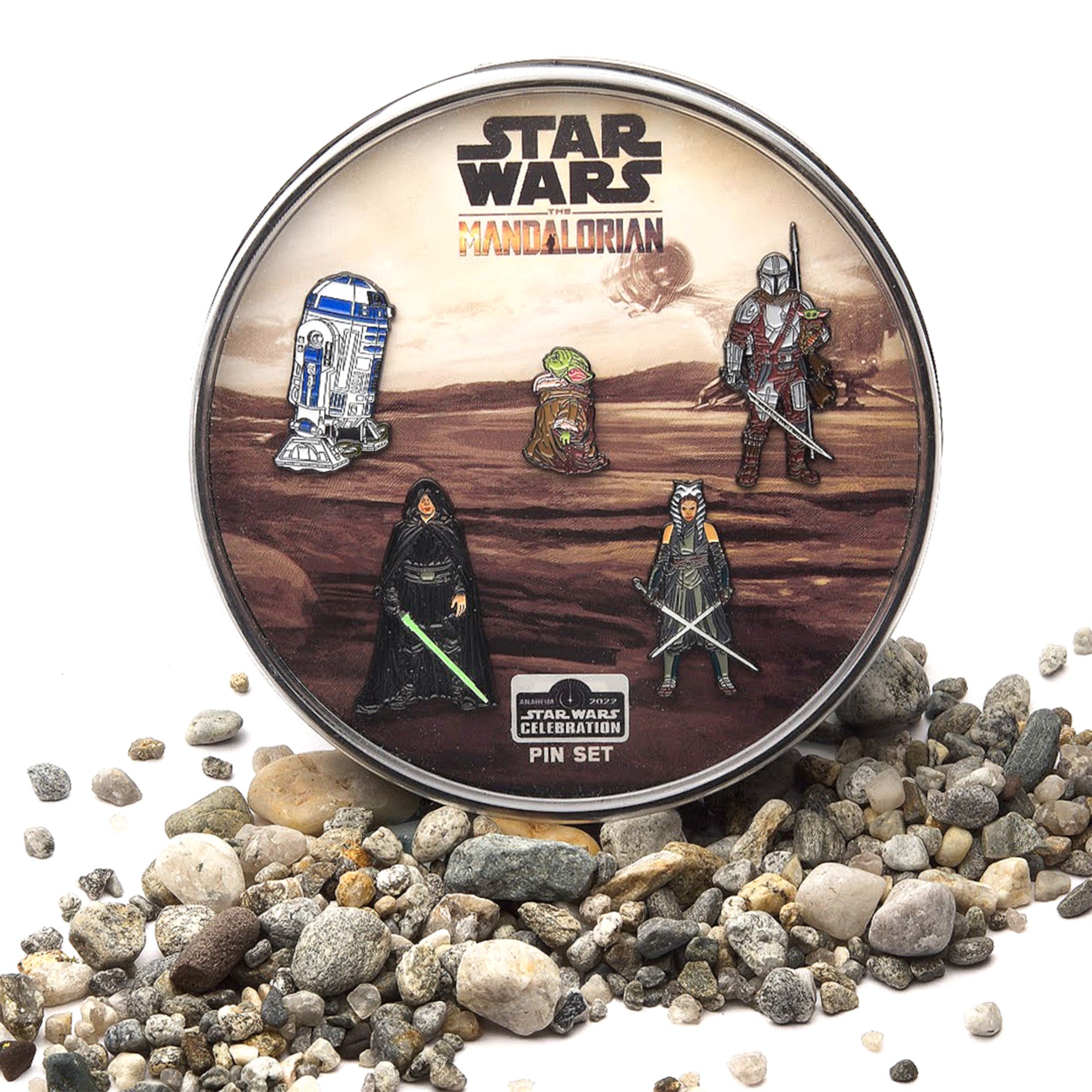 Star Wars Mandalorian 5 Pin Set - Jewelry Brands Shop