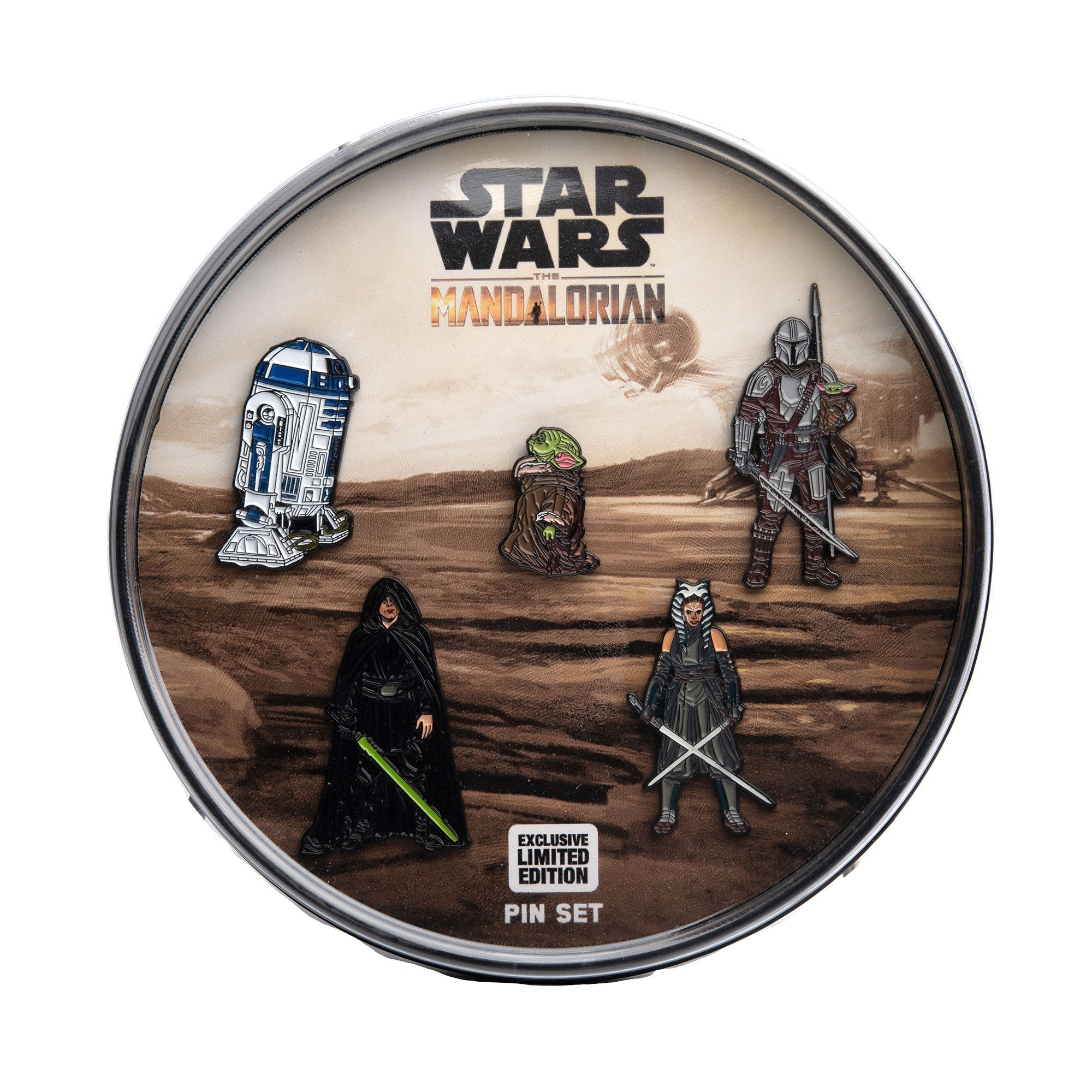 Star Wars Mandalorian 5 Pin Set - Jewelry Brands Shop