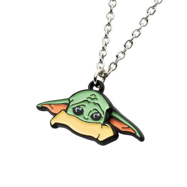 Star Wars Mandalorian Grogu Sad Moving Neklace