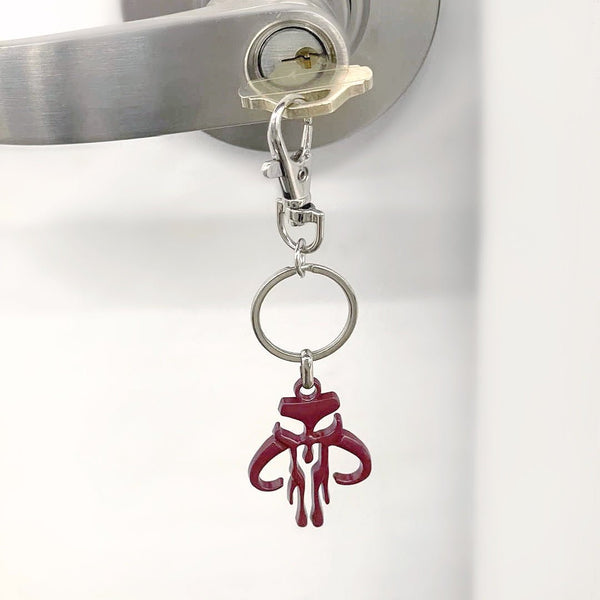 Star Wars Mandalorian Mythosaur Skull Keychain