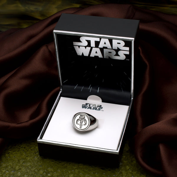 Star Wars Mandalorian Mythosaur Symbol Ring