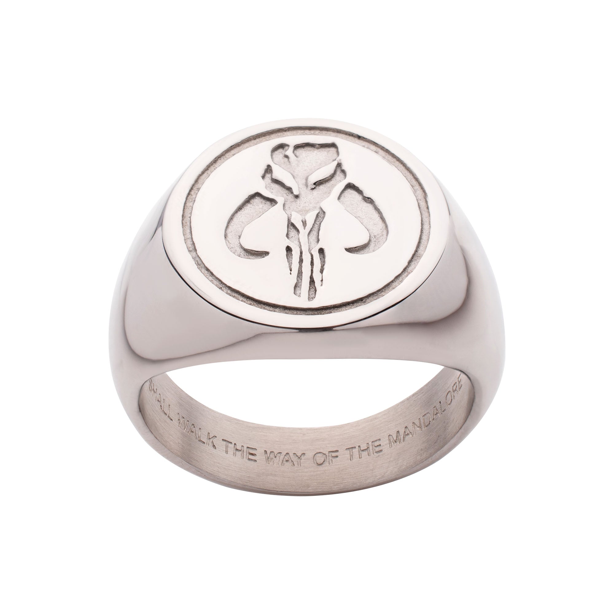 Star Wars Mandalorian Mythosaur Symbol Ring - Jewelry Brands Shop