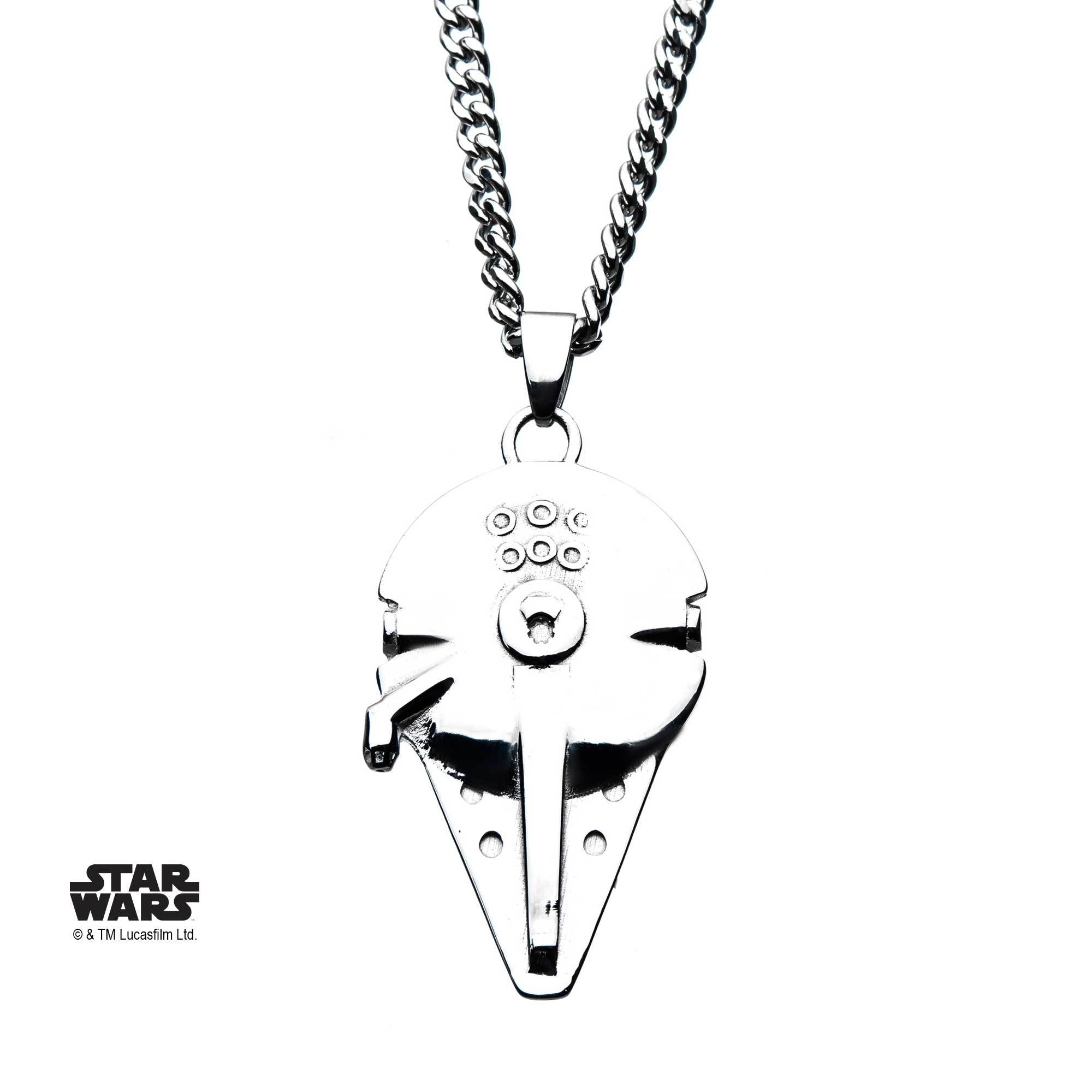 Star Wars Millennium Falcon Pendant Necklace - Jewelry Brands Shop