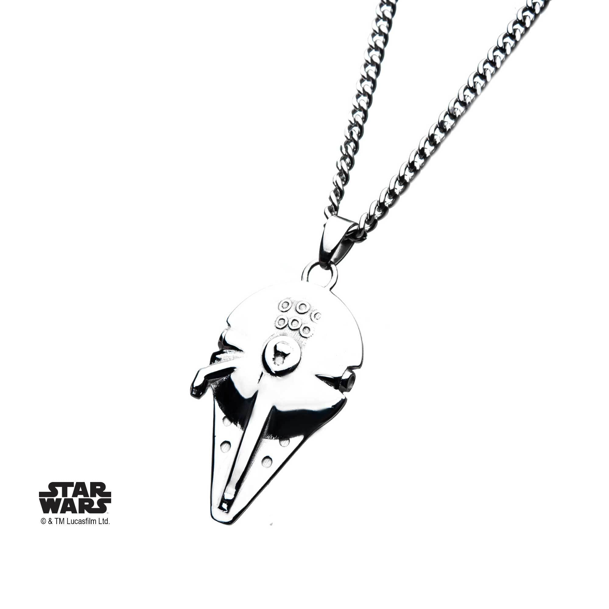 Star Wars Millennium Falcon Pendant Necklace - Jewelry Brands Shop