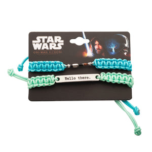 Star Wars Obi - Wan Hello There 2pcs Bracelet Set - Jewelry Brands Shop