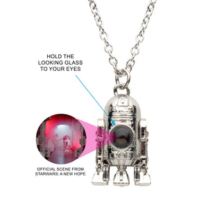 Star Wars R2-D2 Hidden Picture Pendant Necklace