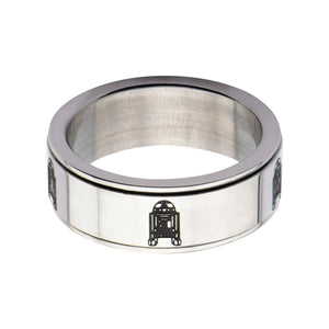 Star Wars R2 - D2 Spinner Ring - Jewelry Brands Shop