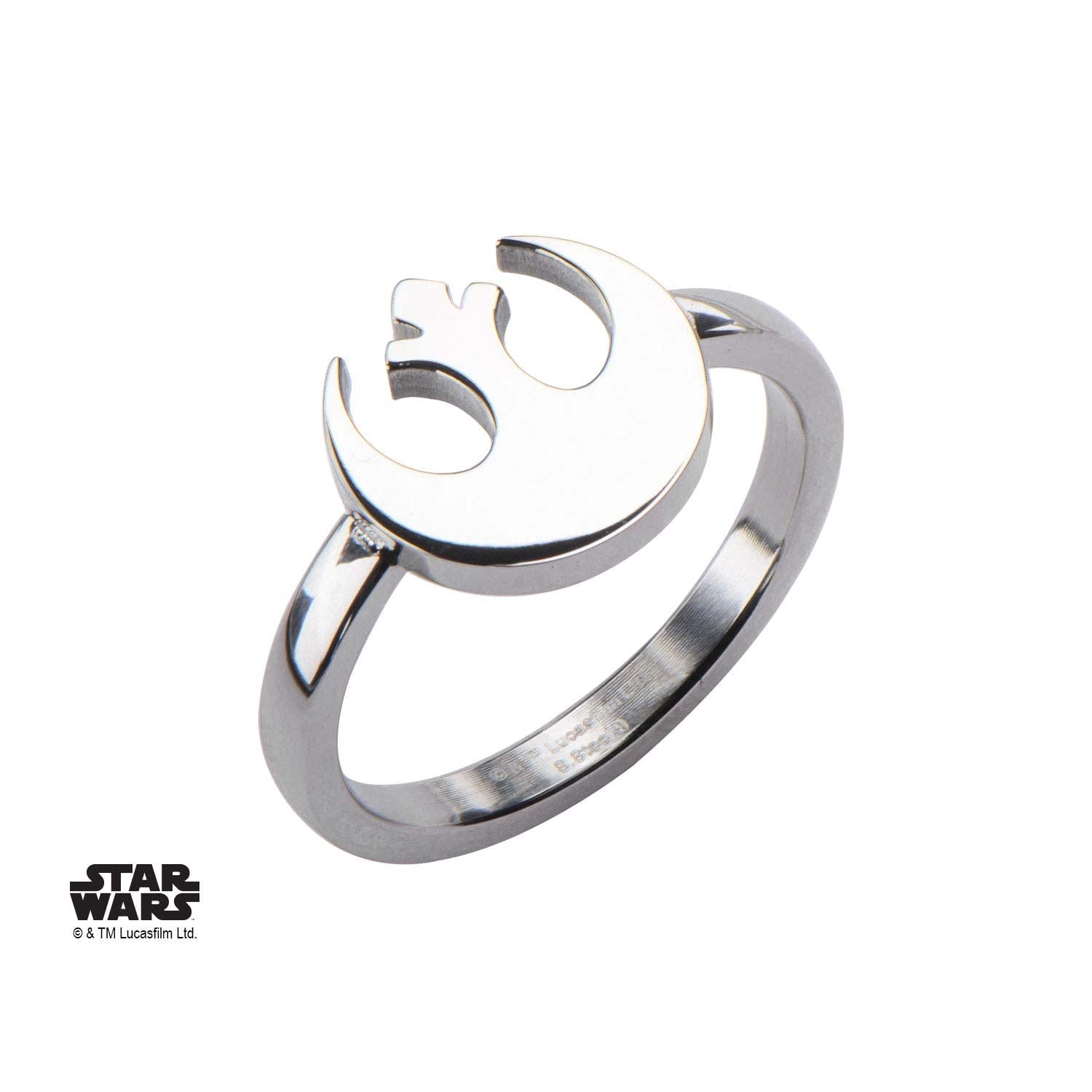 Star Wars Rebel Alliance Symbol Cut Out Petite Ring - Jewelry Brands Shop