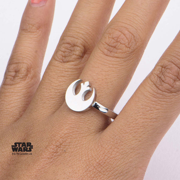 Star Wars Rebel Alliance Symbol Cut Out Petite Ring