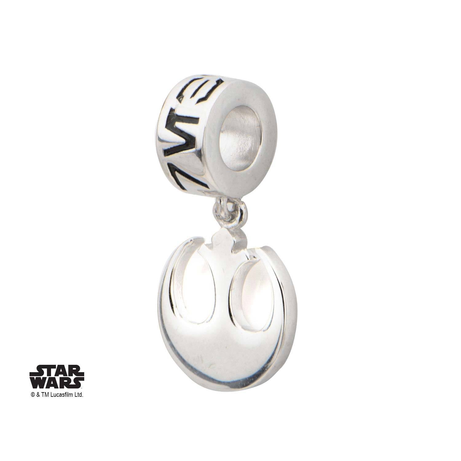 Star Wars Rebel Alliance Symbol Dangle Bead Charm - Jewelry Brands Shop