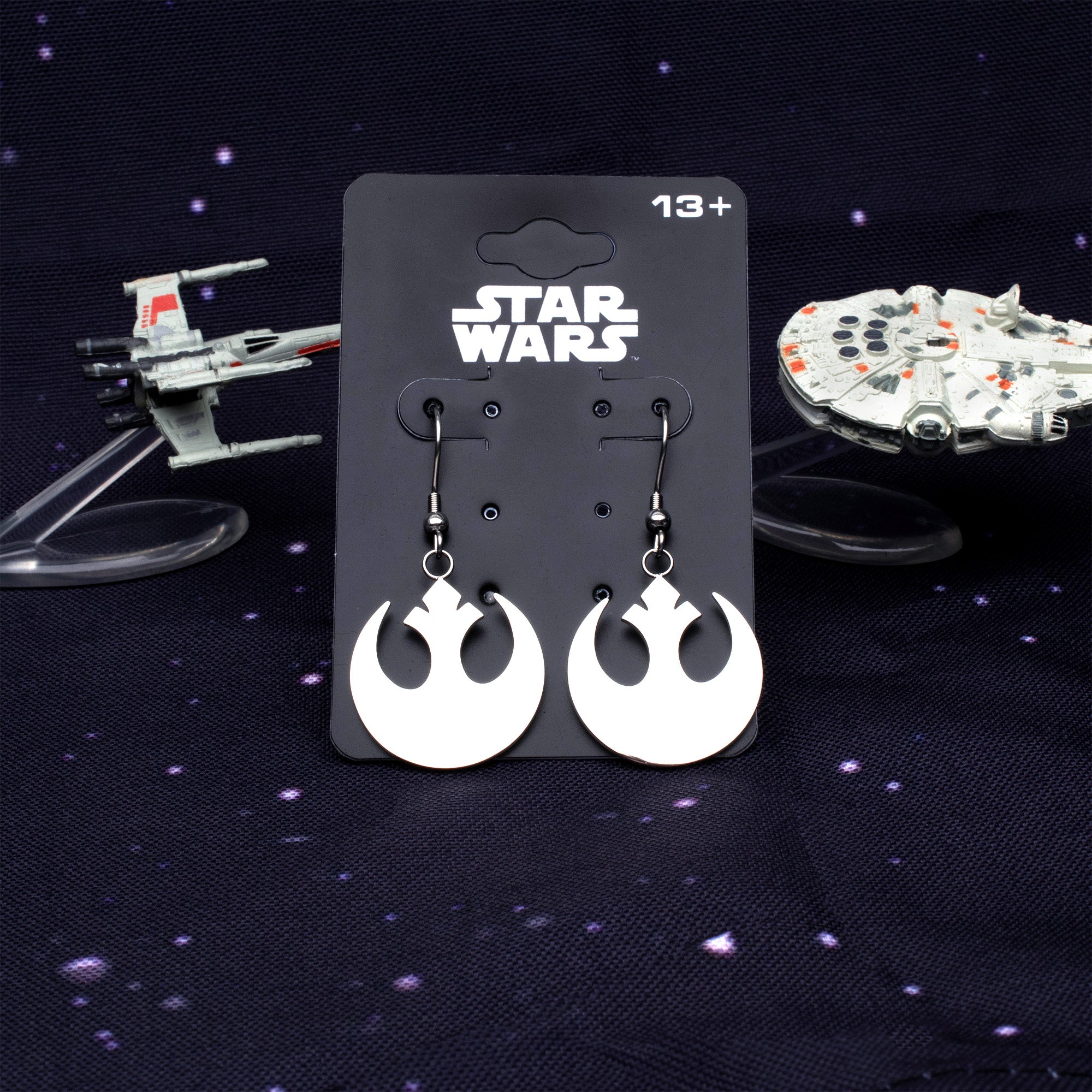 Star Wars Rebel Alliance Symbol Hook Dangle Earrings - Jewelry Brands Shop