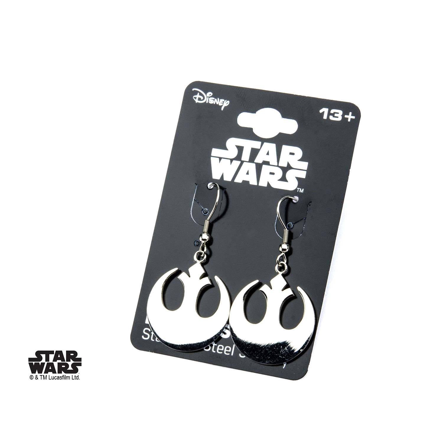 Star Wars Rebel Alliance Symbol Hook Dangle Earrings - Jewelry Brands Shop