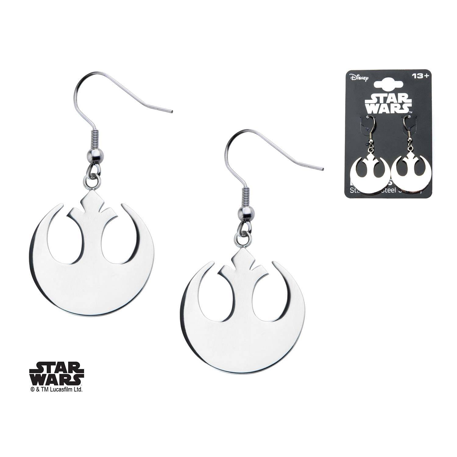 Star Wars Rebel Alliance Symbol Hook Dangle Earrings - Jewelry Brands Shop