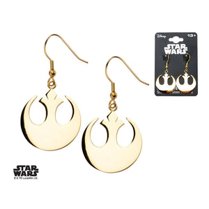 Star Wars Rebel Alliance Symbol Hook Dangle Earrings - Jewelry Brands Shop