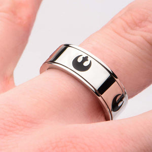 Star Wars Rebel Alliance Symbol Spinner Ring [COMING SOON] - Jewelry Brands Shop