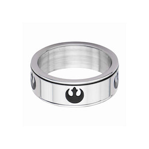 Star Wars Rebel Alliance Symbol Spinner Ring [COMING SOON] - Jewelry Brands Shop