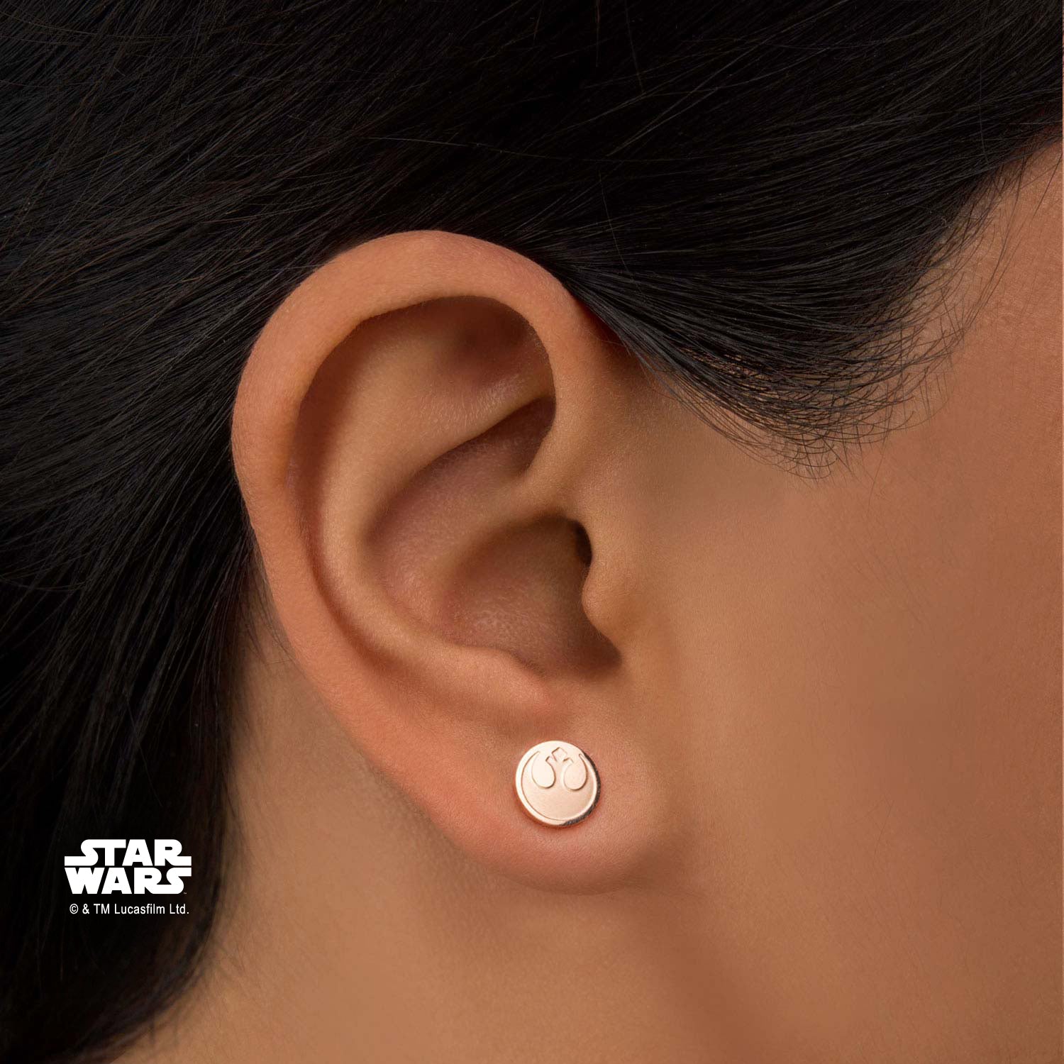 Star Wars Rebel Alliance Symbol Stud Earrings - Jewelry Brands Shop