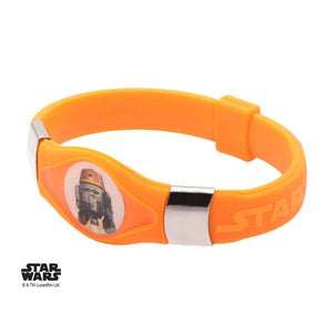 Star Wars Rebels Chopper Kids' Orange Silicone Glow Bracelet - Jewelry Brands Shop