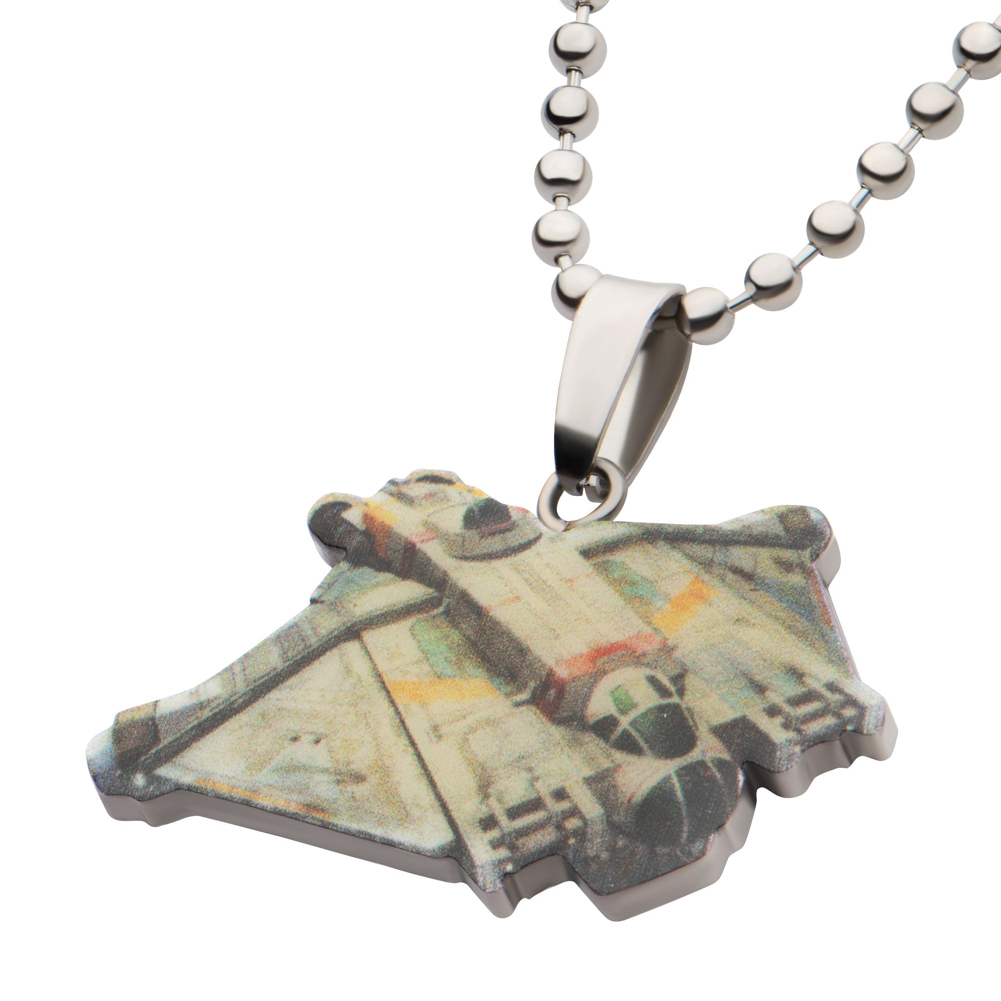 Star Wars Rebels Cut Out Graphic Ghost Ship Kids' Pendant Necklace - Jewelry Brands Shop