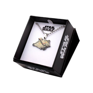 Star Wars Rebels Cut Out Graphic Ghost Ship Kids' Pendant Necklace - Jewelry Brands Shop