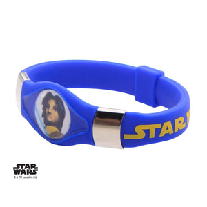 Star Wars Rebels Ezra Kids' Blue Silicone Glow Bracelet - Jewelry Brands Shop