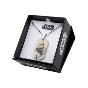 Star Wars Rebels Graphic Stormtrooper Kids' Dog Tag Pendant Necklace - Jewelry Brands Shop