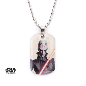 Star Wars Rebels Inquisitor Kids' Dog Tag Pendant Necklace - Jewelry Brands Shop