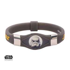 Star Wars Rebels Stormtrooper Kids' Black Silicone Glow Bracelet - Jewelry Brands Shop