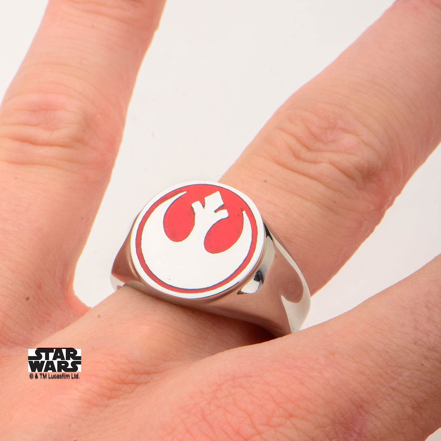 Star Wars Red Rebel Alliance Symbol Ring - Jewelry Brands Shop